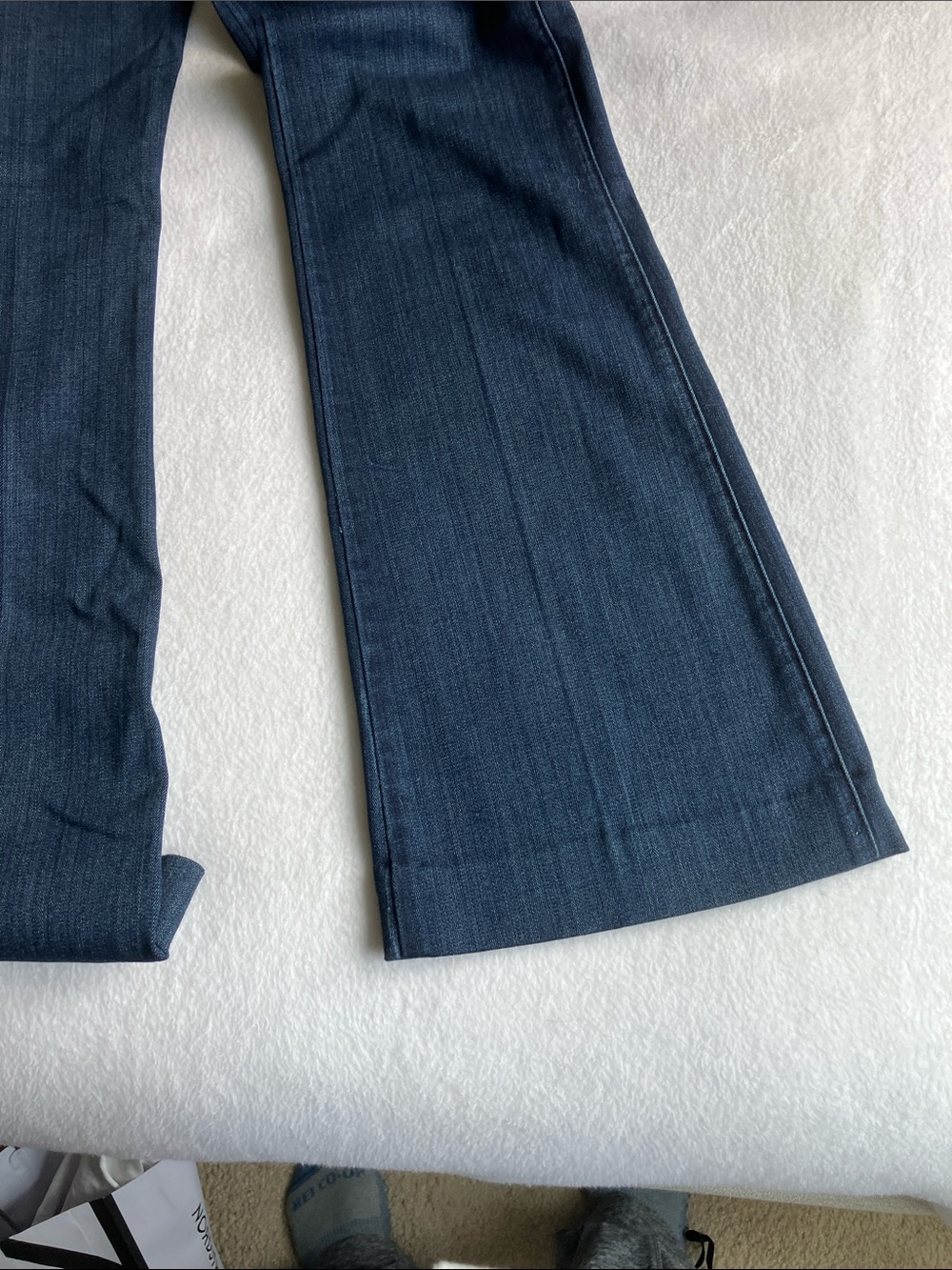 PAIGE Women’s Indigo Bootcut Jeans - Picture 6 of 8